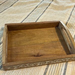 Decorative Solid Wood Tray - New